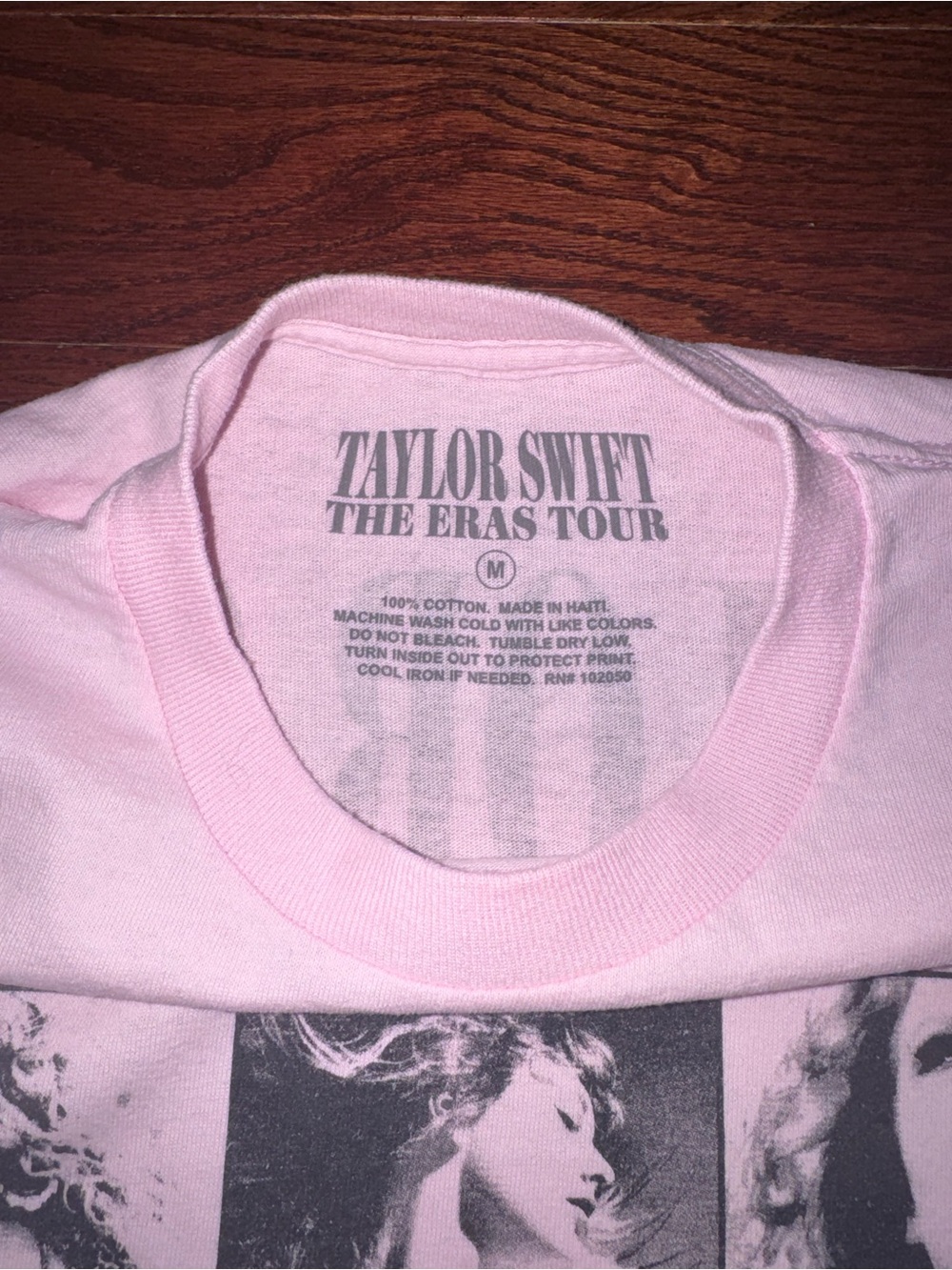 Taylor Swift Pink Tour Graphic Tee - Picture 2 of 3